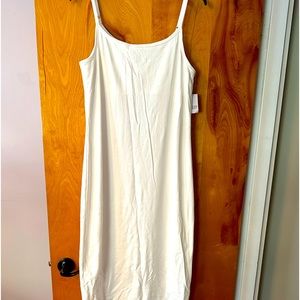 Cami midi dress. Size Large. NWT
